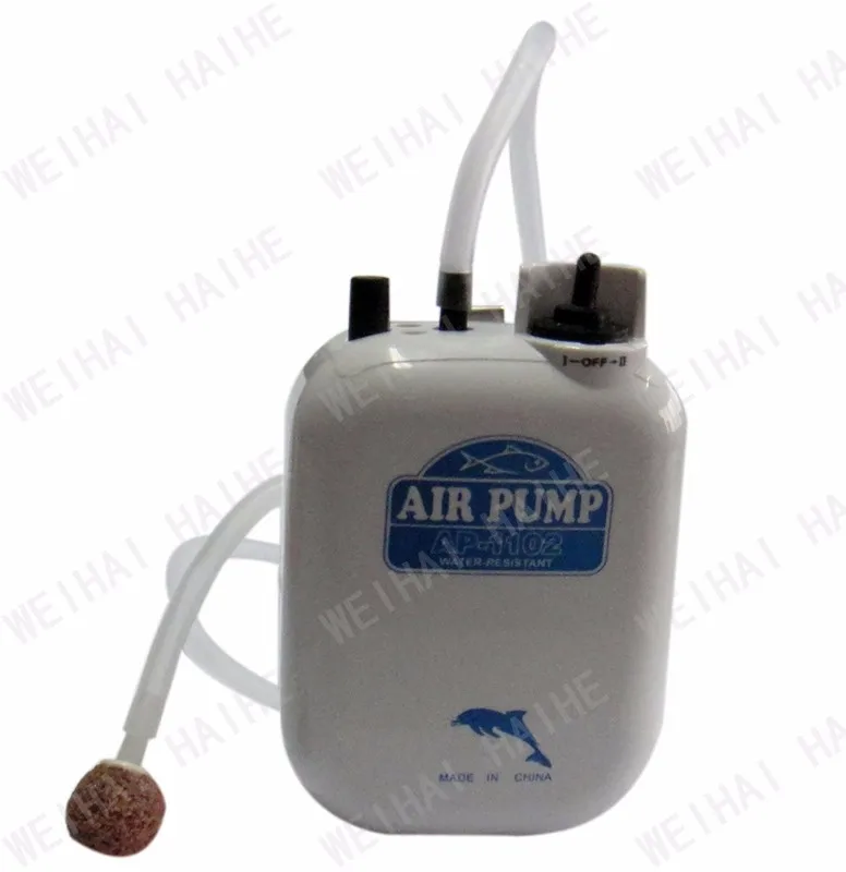 Aqua Aquarium Fish Tank Backup Pocket Size Air Pump 1 Outlet Aerator