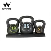 Gym body building fitness weight training plastic kettlebell