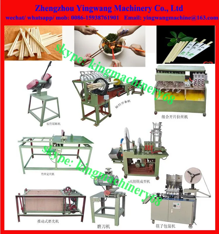Wooden Xhopsticks Machine Bamboo Product Manufacturing Machine Buy