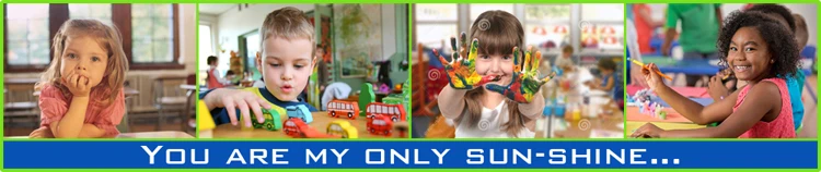 you are my sun shine