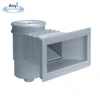 cheap standard wide mouth wall skimmer for concrete pool