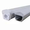 IP65 40w led tri-proof light fixture, waterproof tube light housing for factory lighting