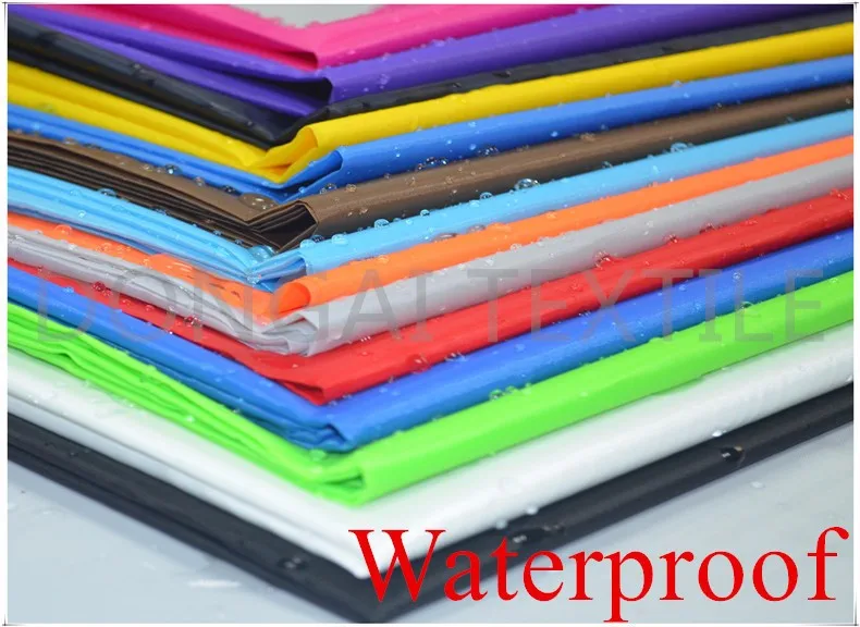 190t Polyester Pu Coated Lightweight Waterproof Washable Fabric Buy
