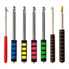 different size telescopic flexible mini handheld guide flag poles with colorful hand shank flag stick