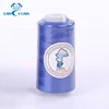 high quality dyed sewing blue polyester thread