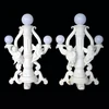 Handcarved Garden Marble Lamp Pole With Angel Statue