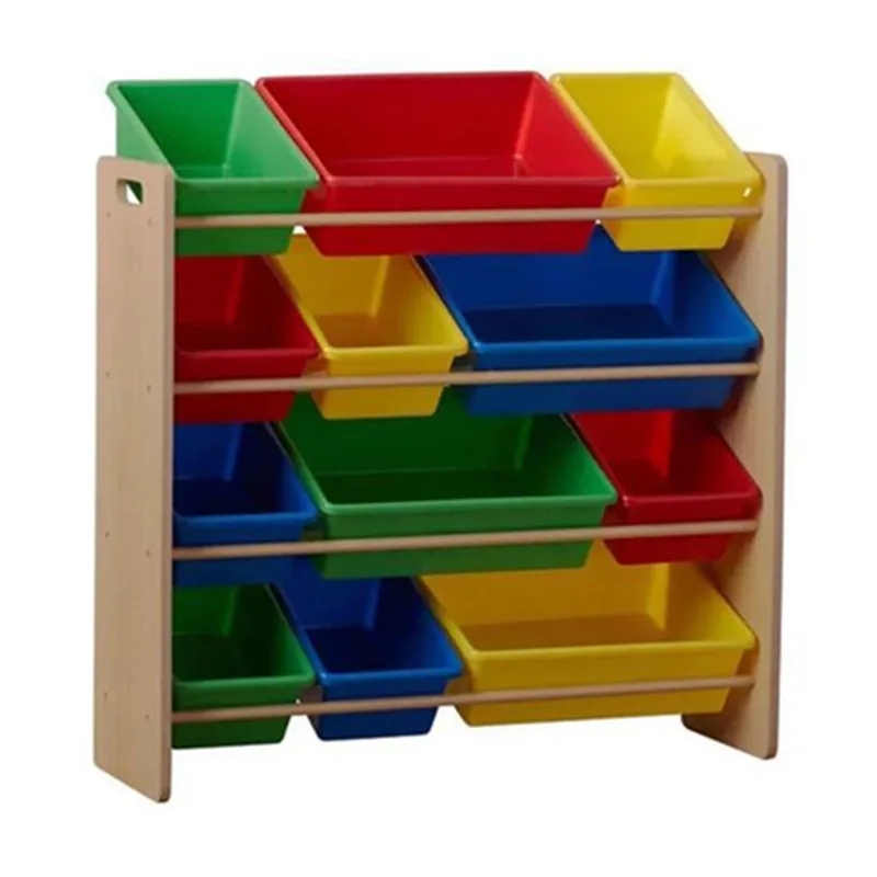 New Design Wooden Kids Toy Storage With Basket Buy