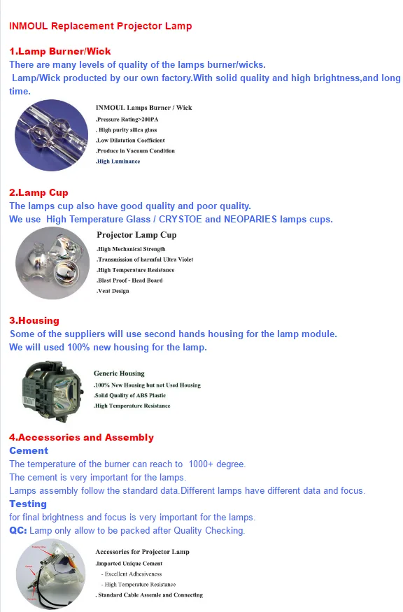 EB-Z10005 Original Projector Lamp ELPLP72 EB-1000X V13H010L72 for EPSON EB-Z8350W EB-Z8450WU EB-Z8355W EB-Z10000