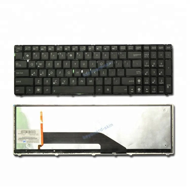 New For Asus G551JK G551JM G551JW Keyboard Palmrest Red Backlit French Clavier