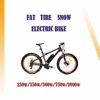48v ebike battery with rear rack and fat tire for sale