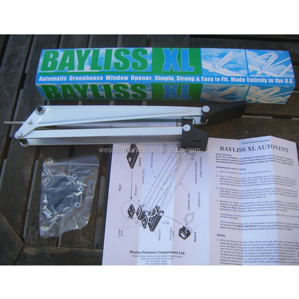 Thermofor Automatic Greenhouse Window Roof Vent Opener Autovent Solar