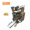 automatic saltenas beef empanada maker/110g big empanada forming machine/dumpling empanada frying making machine