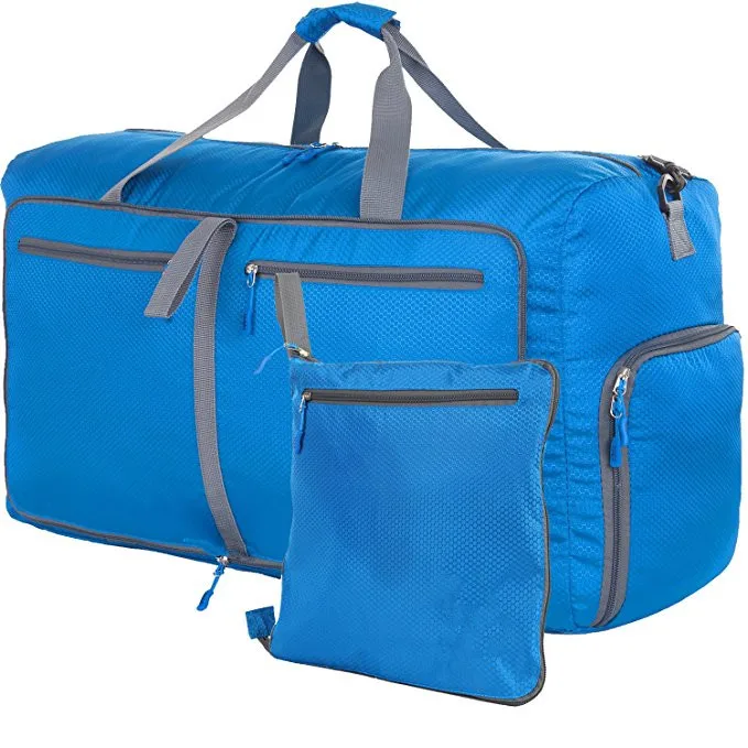 Unisex Compartimento para Zapatos De Gran Capacidad Holdal Bolsa De Gimnasio Deportiva Ligera E Impermeable Sipobuy Bolsa De Viaje Plegable De 80L