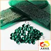 Wholesale hydrothermal square step cut synthetic emerald