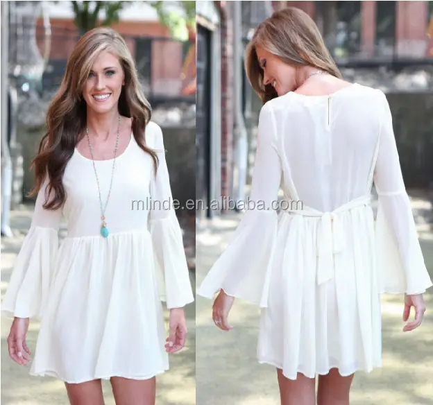 bell sleeve one piece