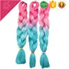 Kanekalon braiding hair wholesale fashionable ombre braiding hair 60 colors