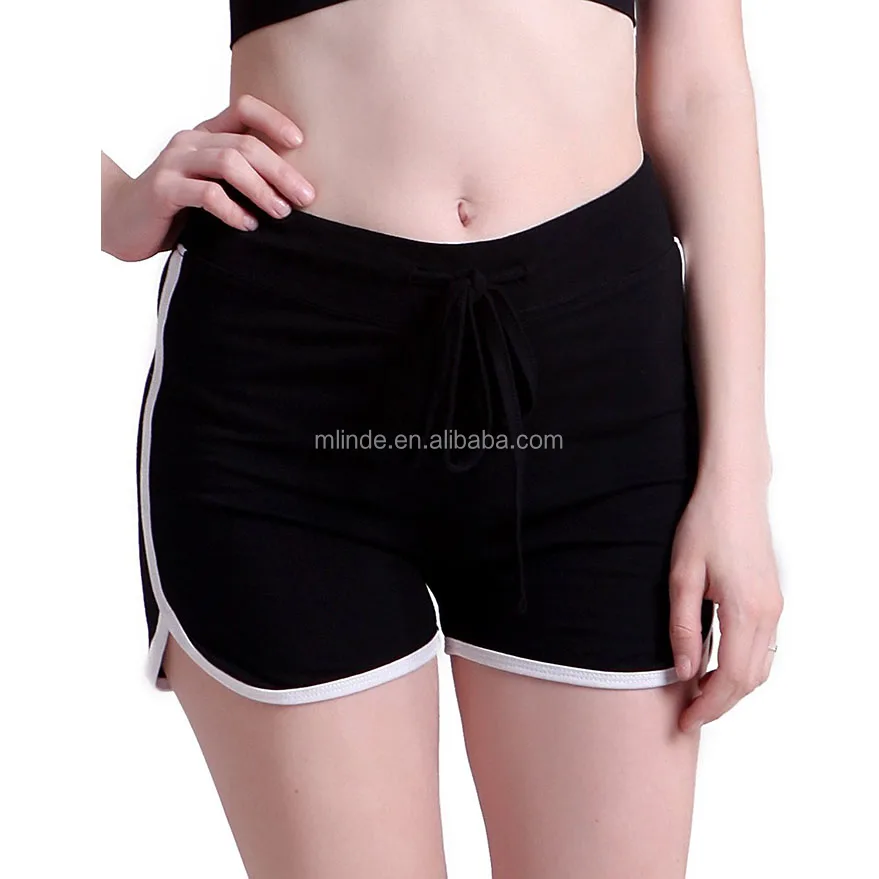 Wholesale Athletic Shorts 100 Cotton Women Yoga Gym Fitness Shorts Pants Ladies Retro Fashion Running Workout Shorts For Sport Buy Fashion Sport