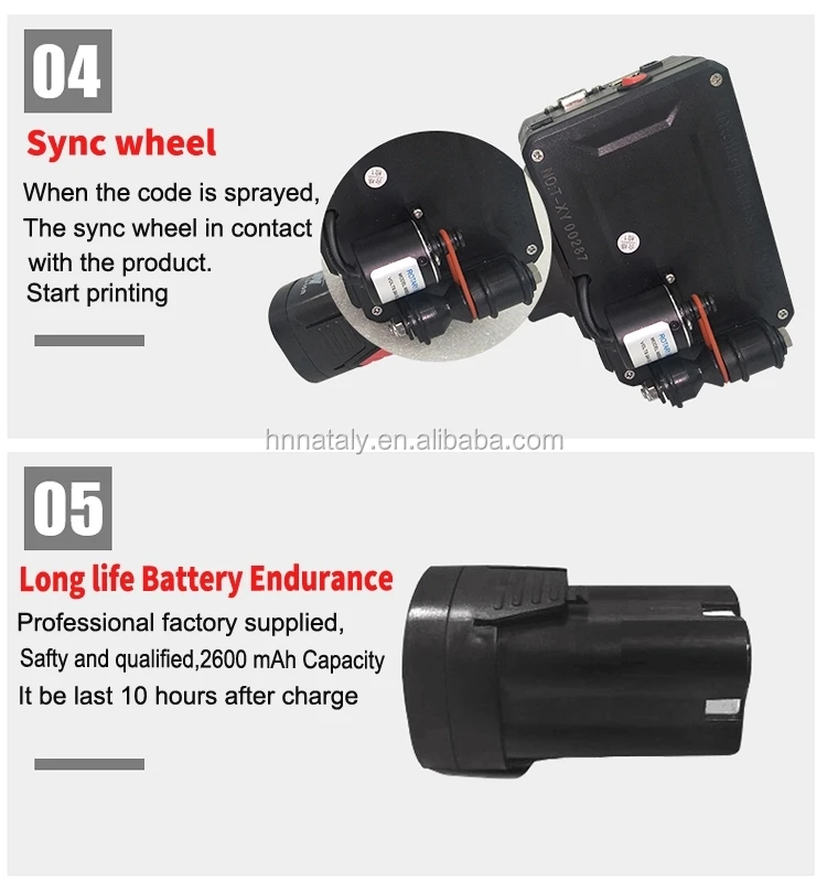 Nataly TX Handheld Inkjet Printer Hand Jet Printer