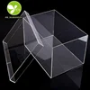 Custom Super Solid Clear Acrylic Stackable Shoe Boxes