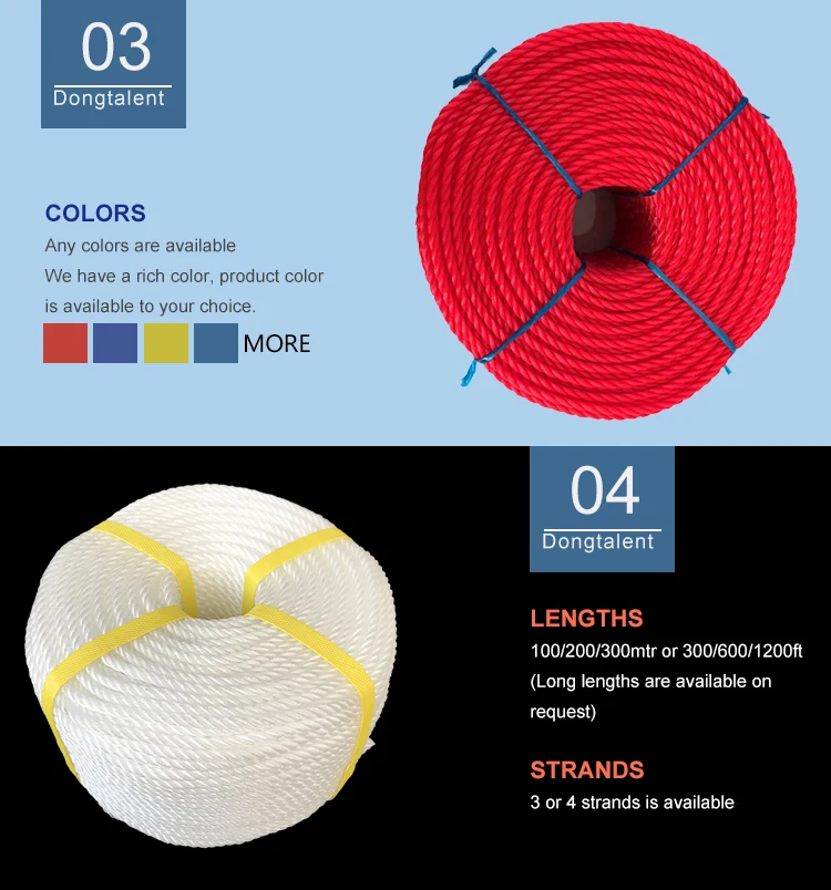 Parramatta/telstra Rope 6mm X 250m Blue/yellow Rope Rope Pe As Request 3/4 Strands Accepted 355