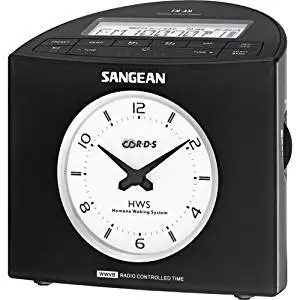 Sangean America, Inc - Sangean Desktop Clock Radio - 0.7 W Rms - 2 X Alarm - Fm, Am - Preset Snooze "Product Category: Radios/Clock Radios"