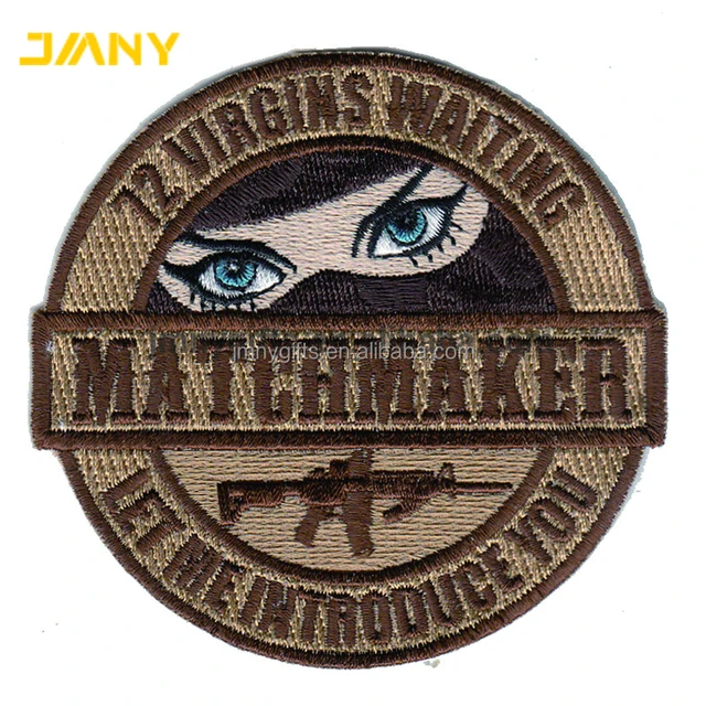 Custom Sew or Iron-on Military Morale Patches.