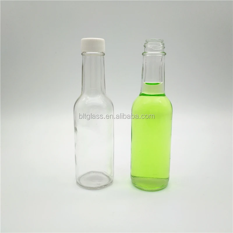 Food Grade 180ml Custom Glass Bottle For Sauce With Plastic Cap Buy Custom Made Glass Bottles