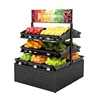 ODM Powder Coating Collapsible Fruit Vegetable Display Rack Made In China