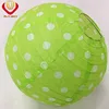 white dot handmade paper lantern for wedding stage decoration