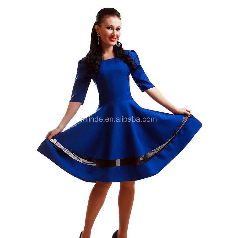 royal blue cocktail dress for wedding