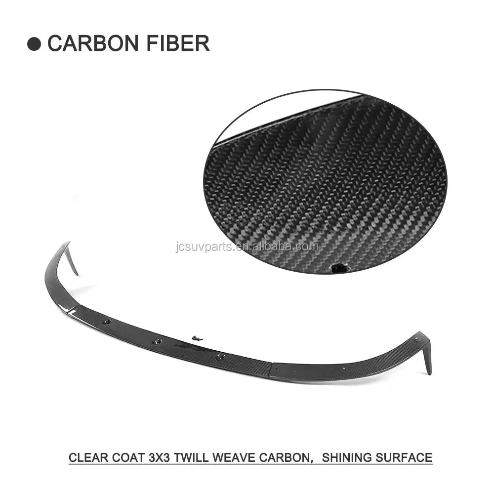 Carbon Fiber C205 Front Lip Spoiler For Mercedes Ben Z C-class C205 C63 ...