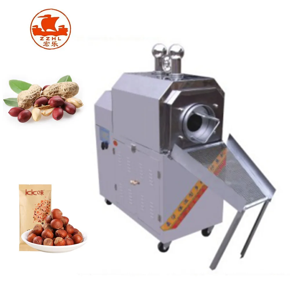 Peanut Roaster /automatic Sunflower Seeds Roasting Machine Buy High