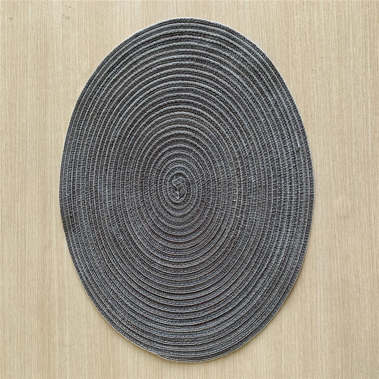 Wholesale Custom Round Plastic Placemats Woven Cotton Table Placemats