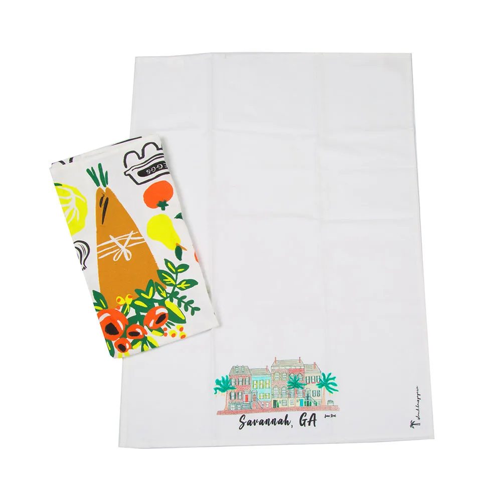 HY Microfiber Bamboo Tea Towel Export Custom Printed Wholesale