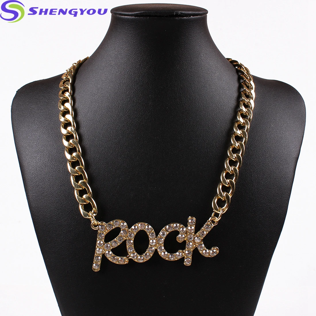 Saudi Gold Jewelry Chunky Gold Chain 