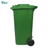 65 gallon orange red garbage can 240l plastic dustbins