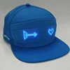 USB Charging App Control Scrolling Light Display Hat, Message Led Cap, Led Message Hat