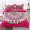 3D bohemia style 3 pieces bed cover set ready to ship
