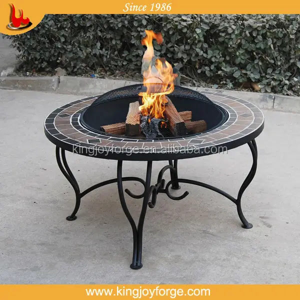 Outdoor Fire Pit Table With Ceramic Tiles Bbq Fire Pit Table Buy