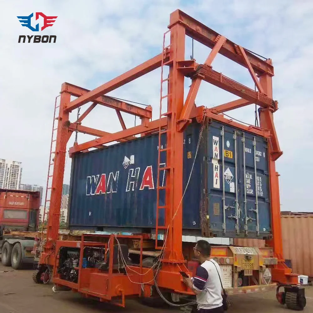 Container Loading And Unloading Mobile Container Crane Price For Warehouse Buy Container 0104