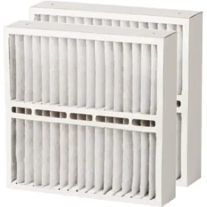 FiltersFast Compatible Replacement for Carrier FILXXFNC0021 MERV 11 2-Pack 20" x 20" x 4.25" (Actual Size: 19" x 19 3/4" x 4 3/8")