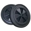 12"x2" 300mm Diameter 12 inch Solid Hard Rubber Wheel with Plastic Rim for Concrete Mixer