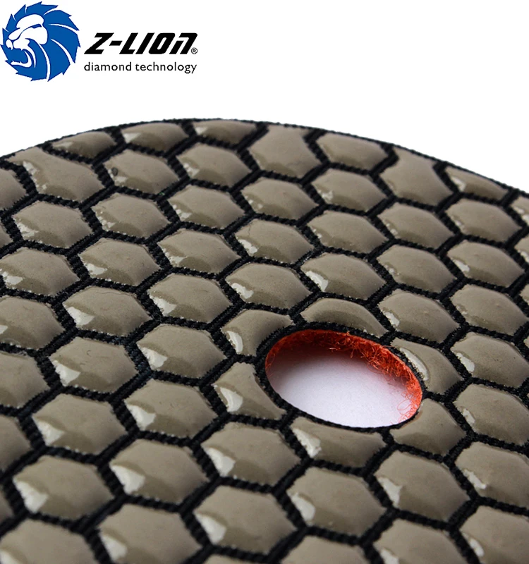 ZL-123D Shiny Diamond Dry Polishing Granite Pad for Stone Polishing