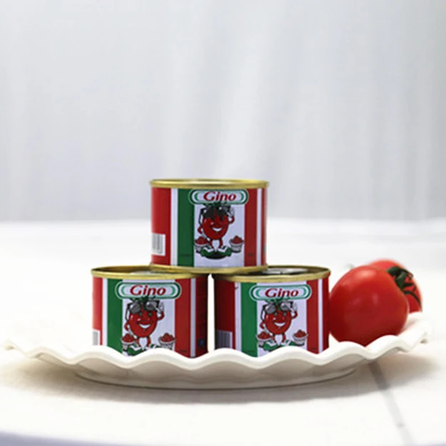 Cheap Tomato Paste Sauce Canned Tomato Paste For Ghana Gino Brand