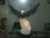 eagles in semiprecious stones