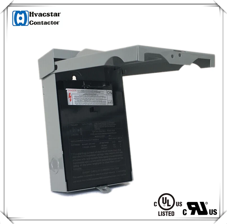 Ul Air Conditioner Disconnects Ac Disconnect Box 30a Pull Out Switch A