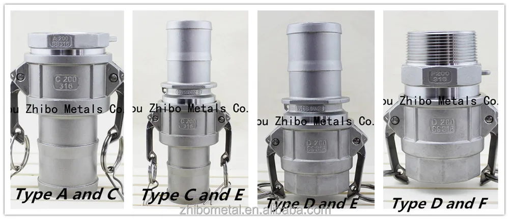 Stainless Steel Camlock Co<em></em>nnector in fittings