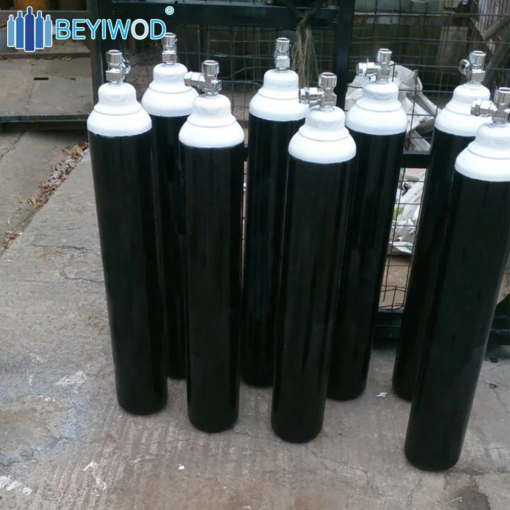 Iso9809 Tped Oxygen Cylinder Seamless Steel Cylinder Medical 10l 40l