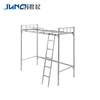 loft with stairs apartment single bed metal iron with stairs heavy duty adult dormitory bunk beds