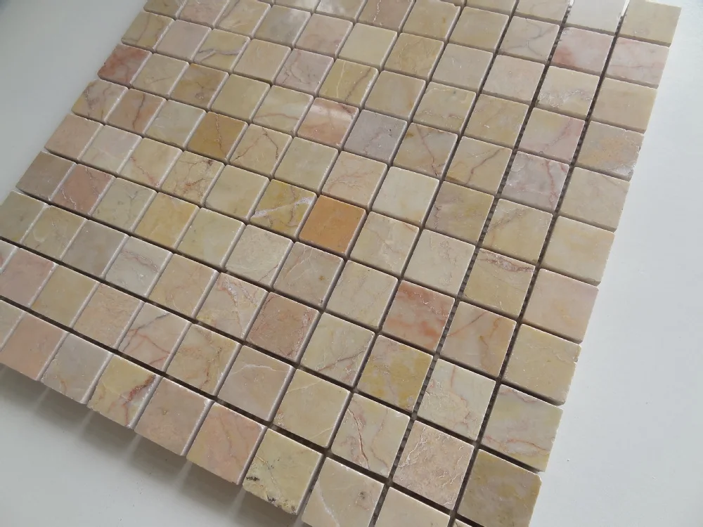 Bathroom Marble Square Mosaic Wall Tile 5 Sheets Per Box